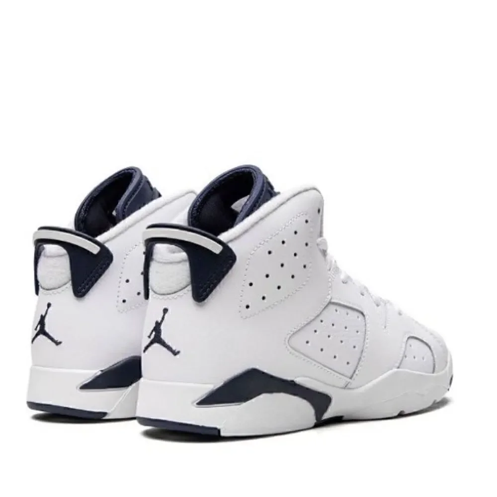 Nike AIR JORDAN 6 MIDNIGHT NAVY PS (PRESCHOOL) 2022 - Picture 3 of 13